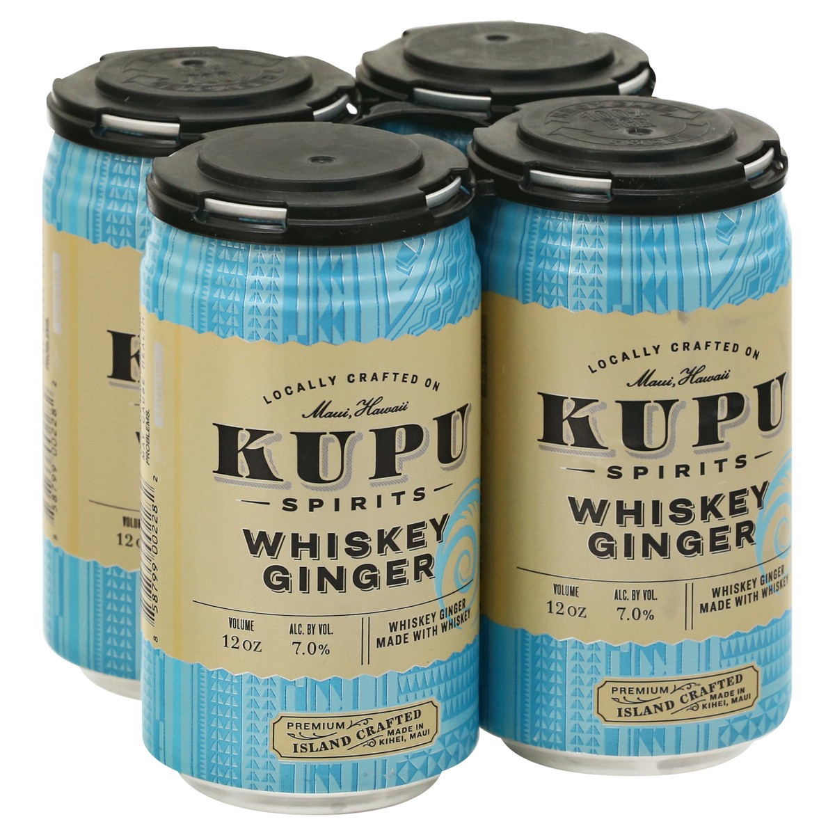 slide 4 of 11, Kupu Spirits Whiskey Ginger Beer - 4 ct, 4 ct