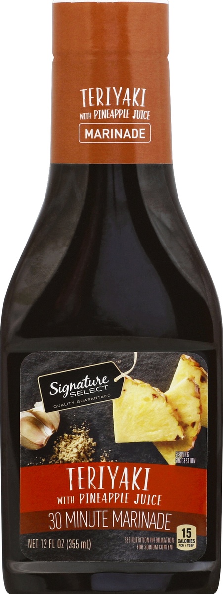 slide 2 of 2, Signature Kitchens Teriyaki With Pineapple Juice Marinade, 