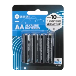 SE Grocers Alkaline Batteries