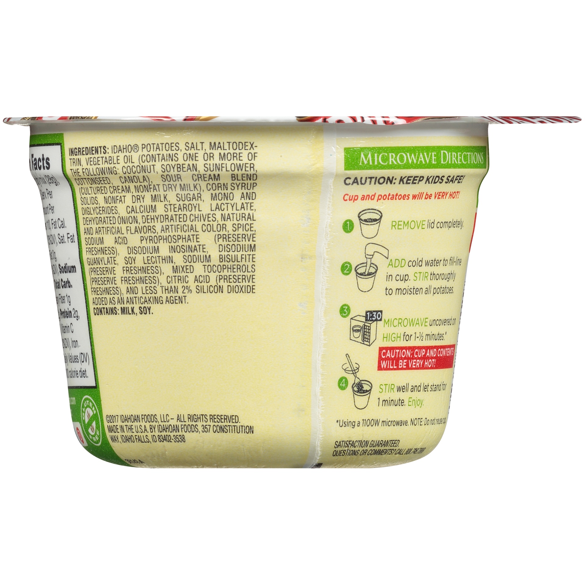 slide 4 of 6, Idahoan Marhed Potatoes Sour Cream & Chives Cup, 1.5 oz