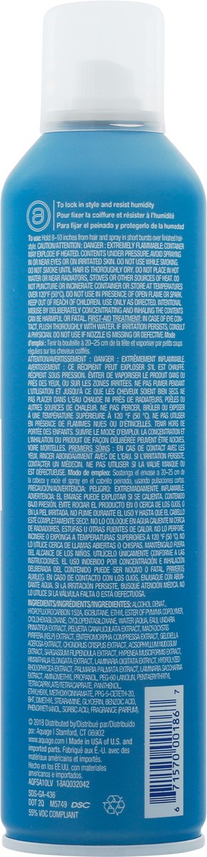 slide 8 of 12, Aquage Ultra-Firm Hold Finishing Spray 10 oz, 10 oz