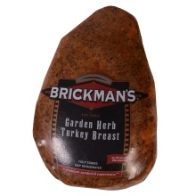 slide 1 of 1, Brickman's Garden Herb Turkey Breast, per lb