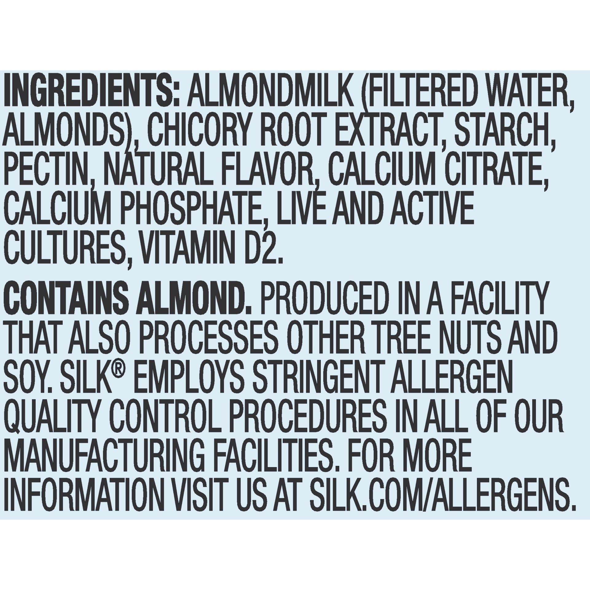 Silk Unsweetened Vanilla Almond Milk Yogurt Alternative 24oz Tub 24