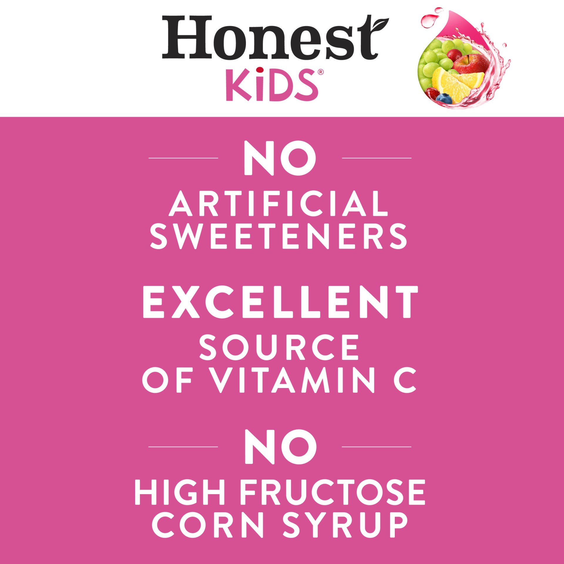 slide 13 of 13, Honest Thirst Quencher, Lower-Sugar Organic, Berry Berry Good Lemonade - 8 ct, 8 ct