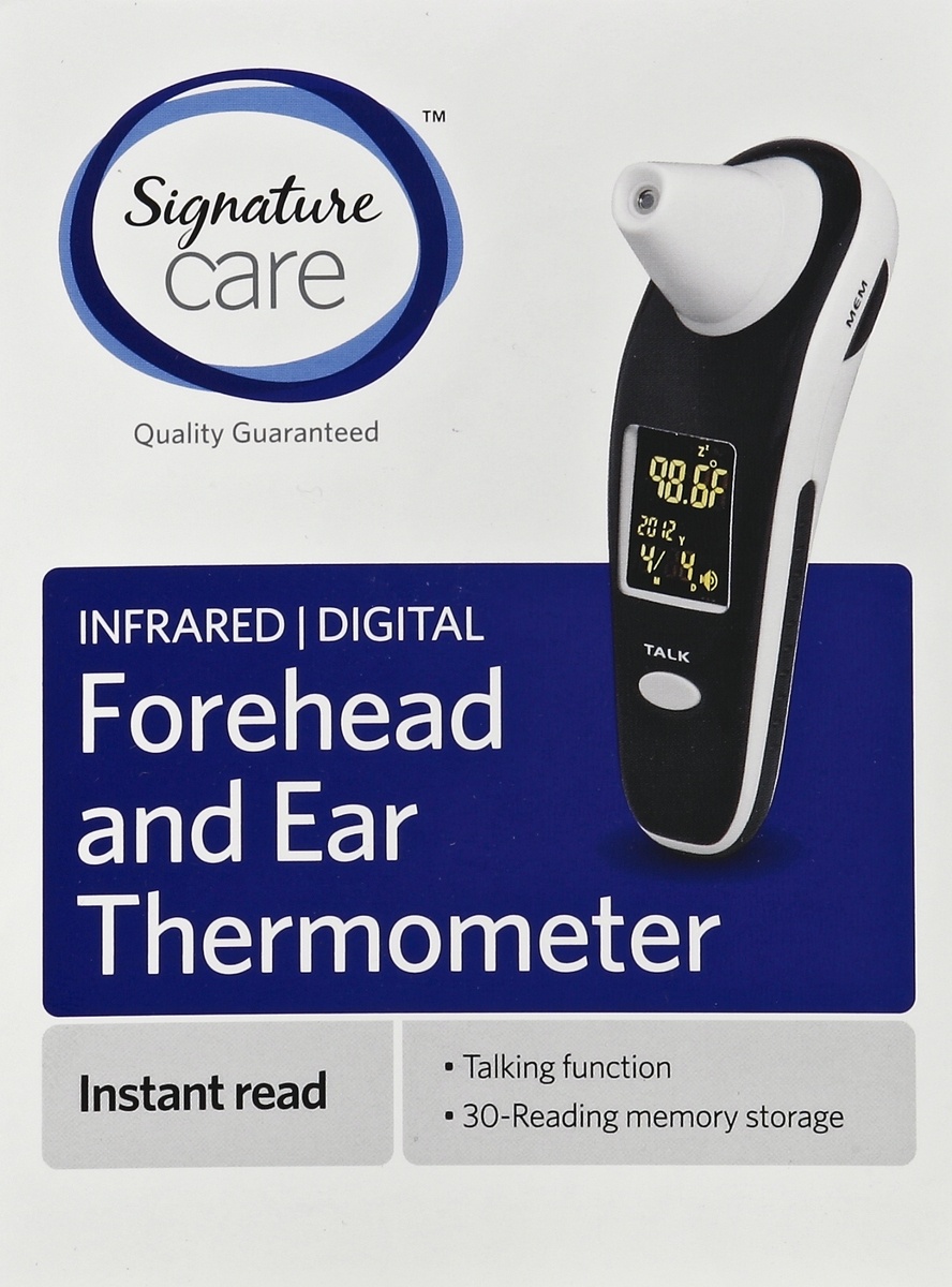 slide 2 of 4, Signature Thermometer 1 ea, 1 ct