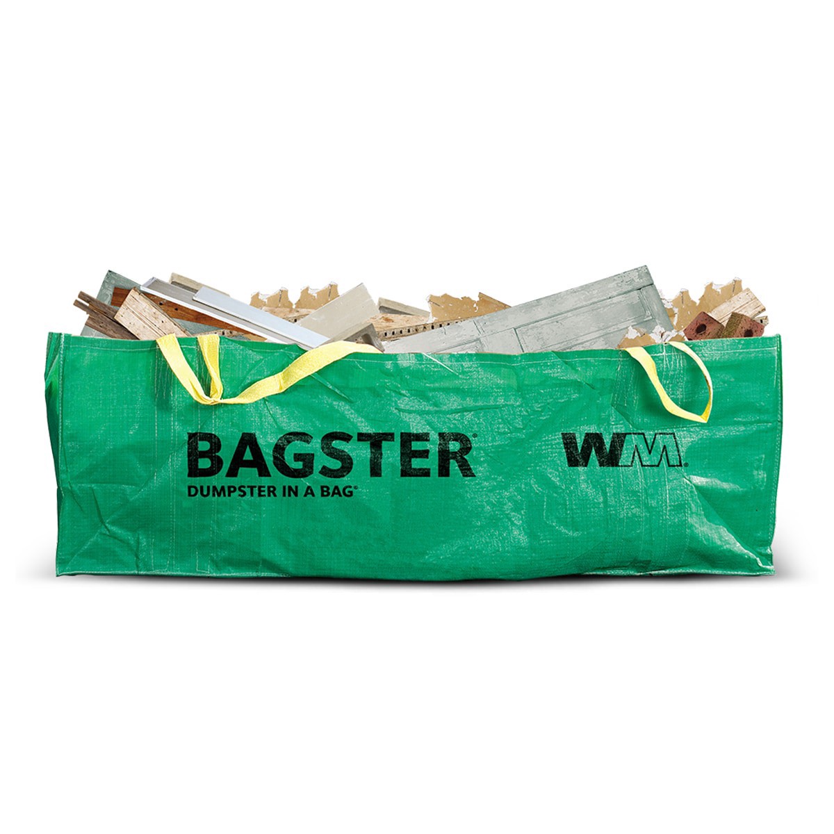 slide 3 of 6, Bagster Dumpster - a Bag - Green, 1 ct