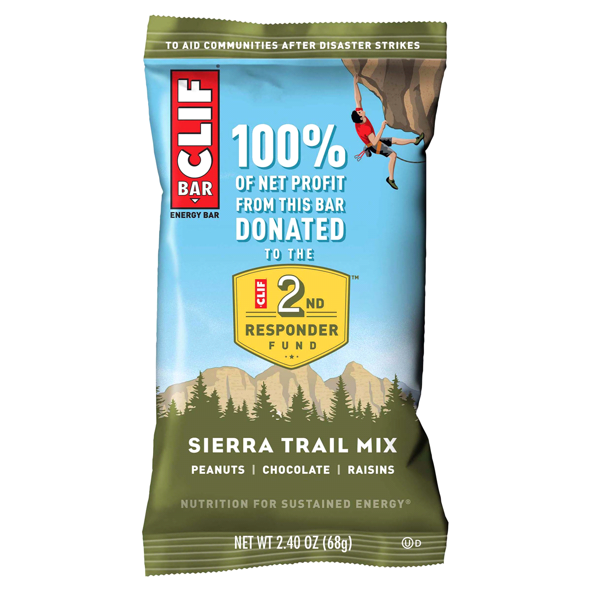 slide 1 of 6, CLIF Bar Sierra Trail Mix Energy Bar 2.4 oz. Wrapper, 2.4 oz