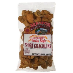 Manda Cracklins Spicy Hot
