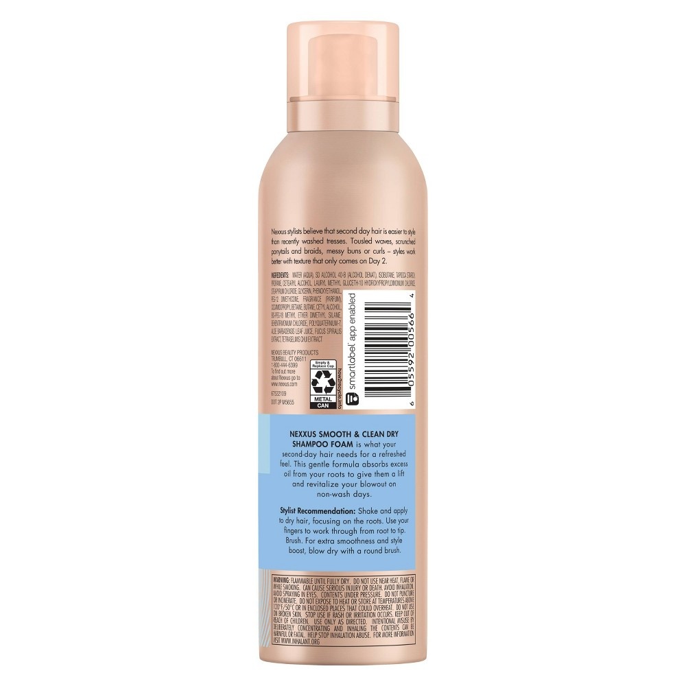 slide 3 of 4, Nexxus Between Washes Smooth & Clean Dry Shampoo Foam, 6.8 oz