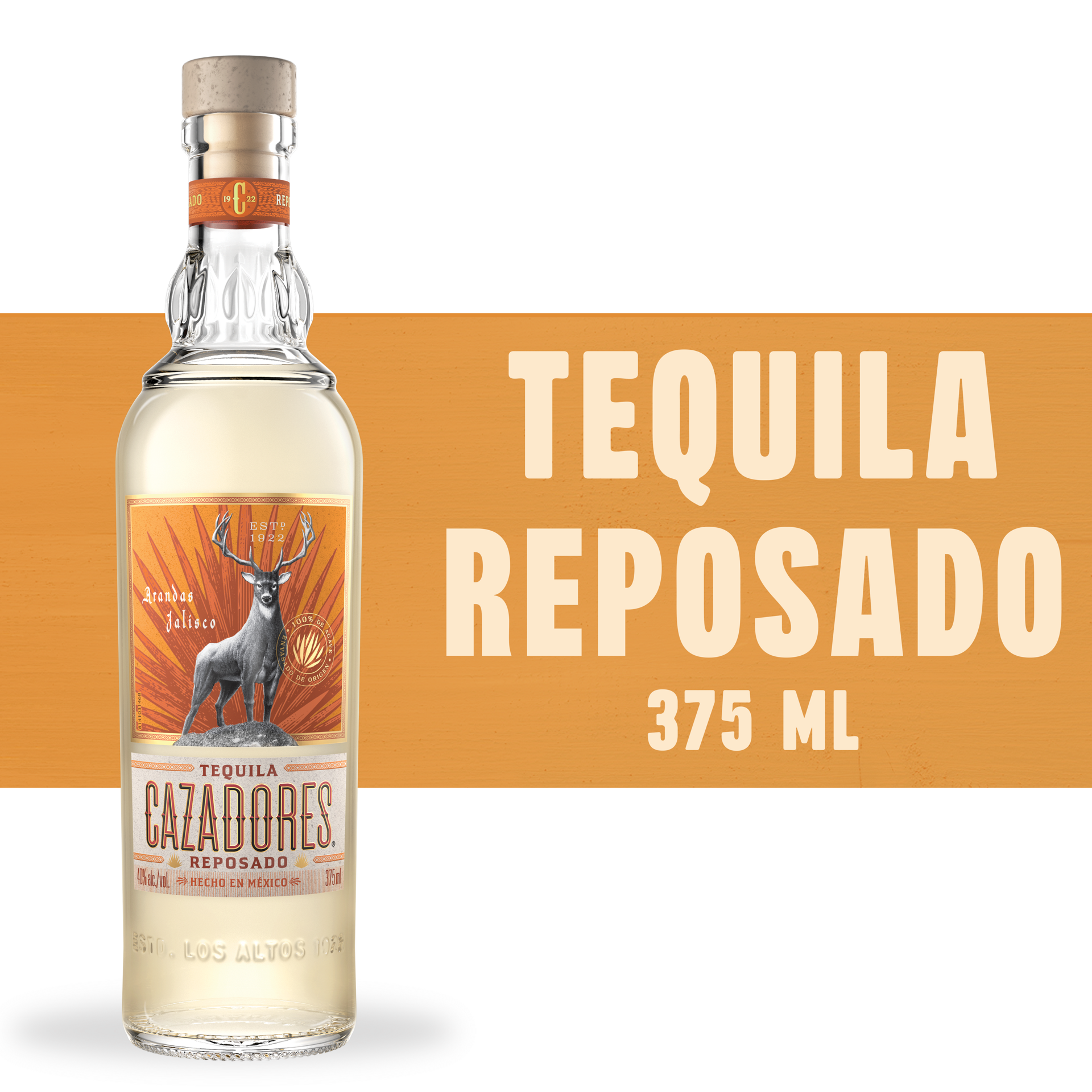 slide 3 of 5, Cazadores Reporsado, 375 ml