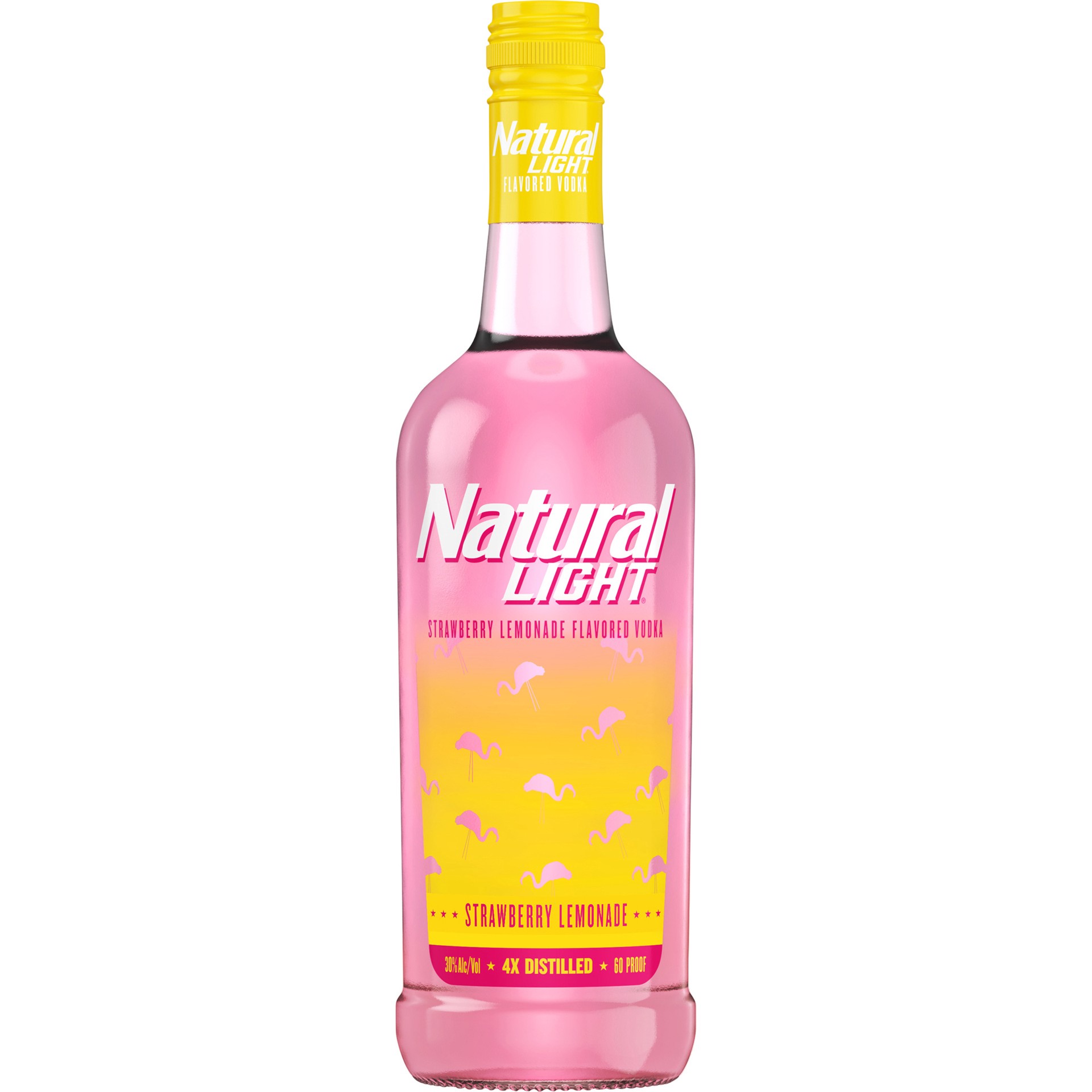 slide 5 of 7, Natural Light Vodka, Strawberry Lemonade Flavored Vodka, 750 mL Bottle, 750 ml