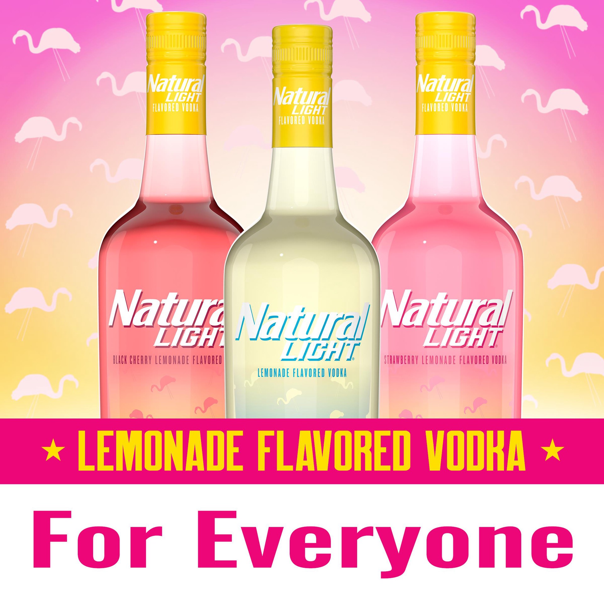 slide 7 of 7, Natural Light Vodka, Strawberry Lemonade Flavored Vodka, 750 mL Bottle, 750 ml