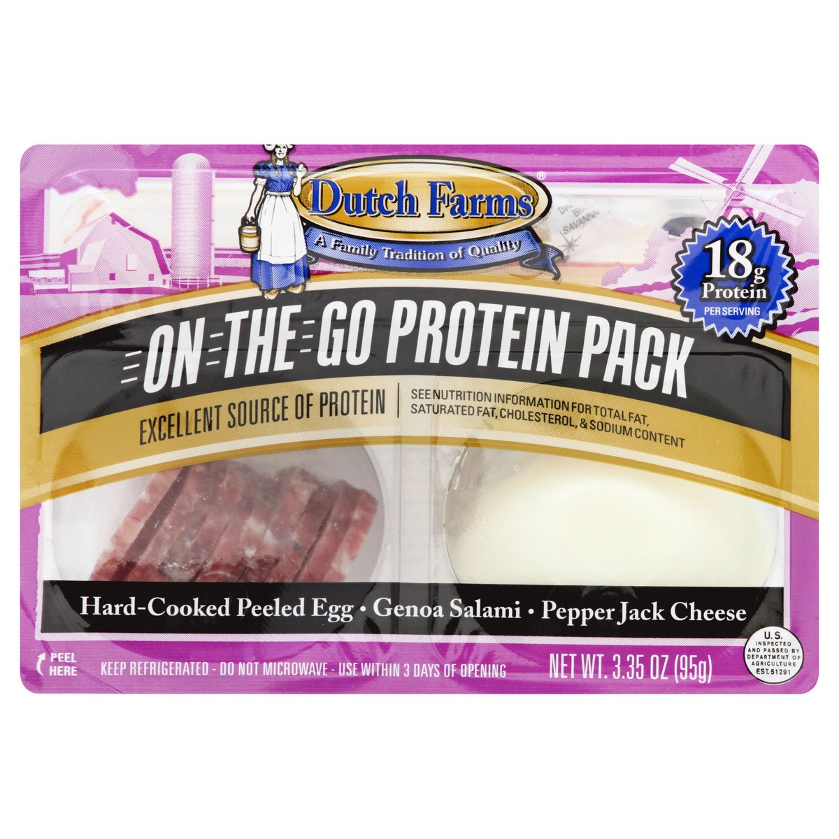 slide 1 of 13, Dutch Farms On The Go Genoa, 3.35 oz