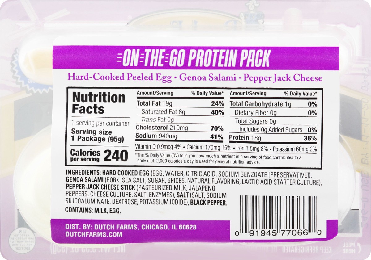 slide 11 of 13, Dutch Farms On The Go Genoa, 3.35 oz