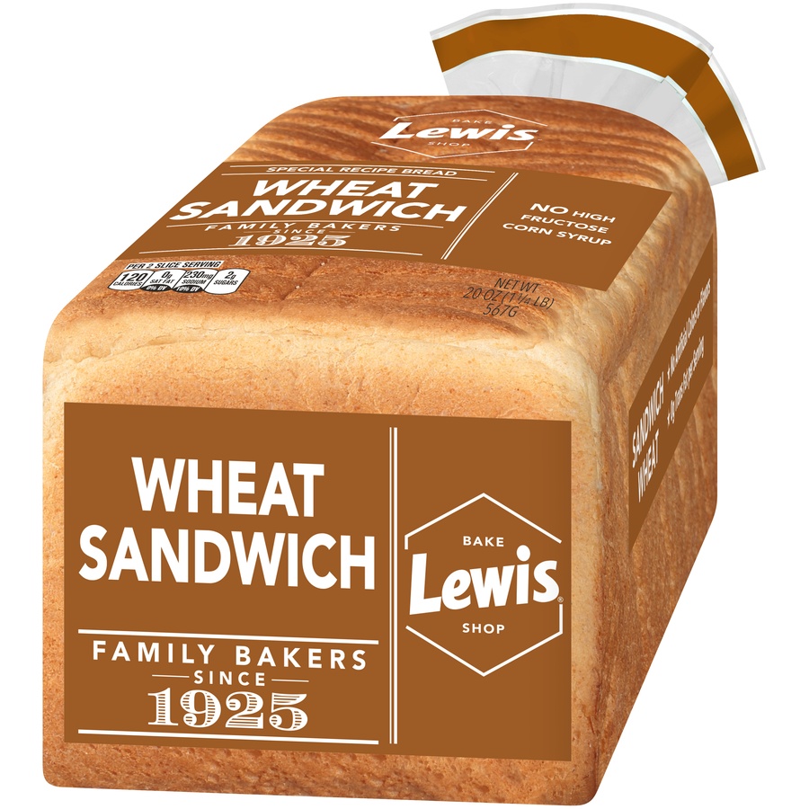 Lewis Bakeries Wheat Sandwich Bread 20 oz Shipt