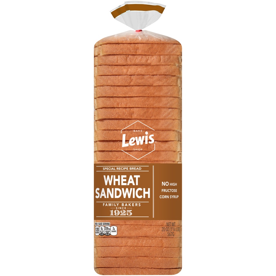 Lewis Bakeries Wheat Sandwich Bread 20 oz Shipt