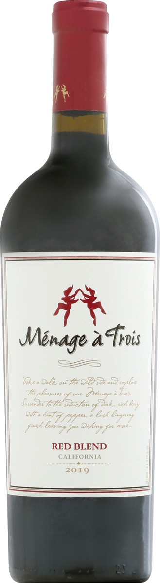 slide 1 of 9, Menage a trois California Red Blend Red Blend 750 ml, 750 ml