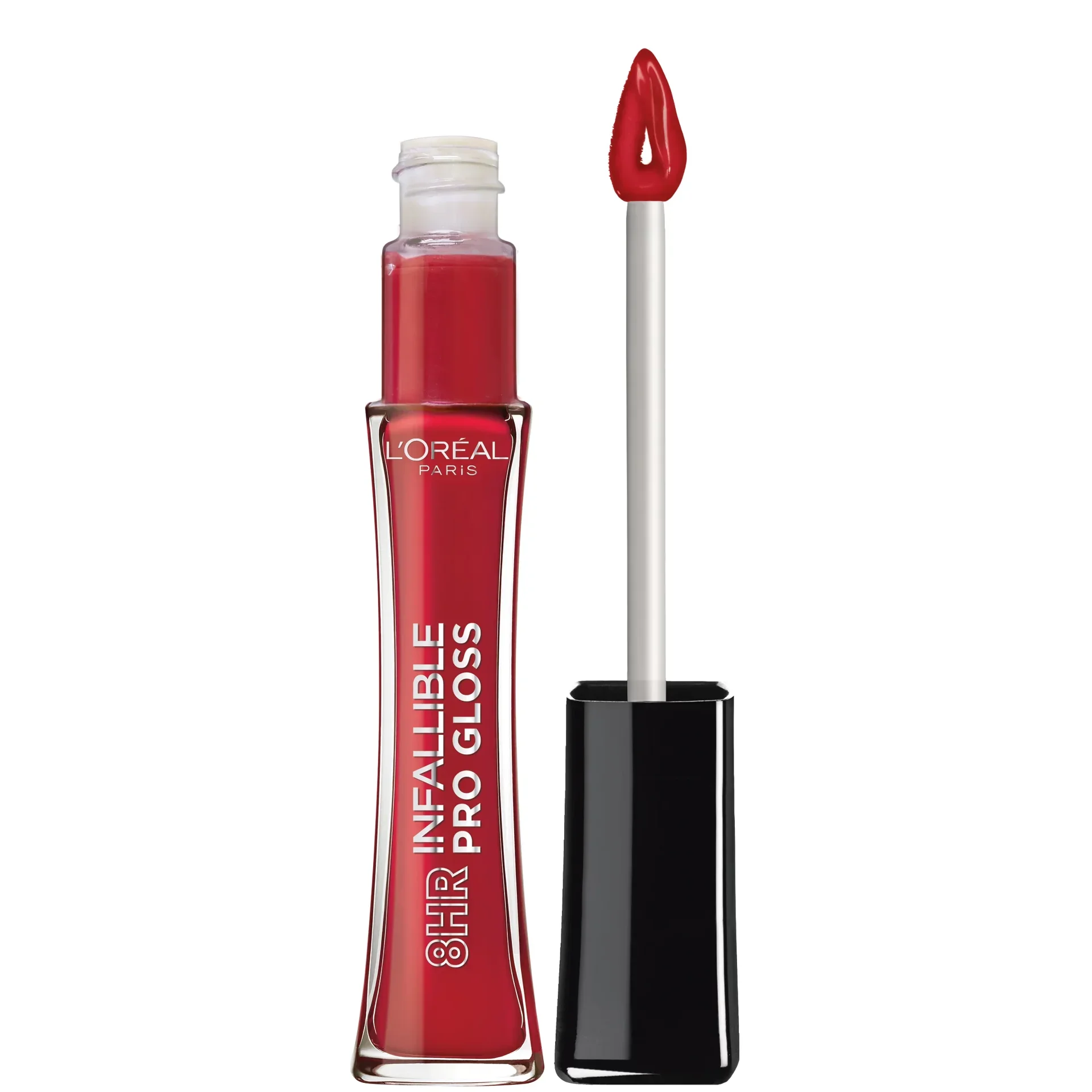 slide 1 of 2, L'Oréal Infallible Red Fatale Le Gloss, 0.21 oz