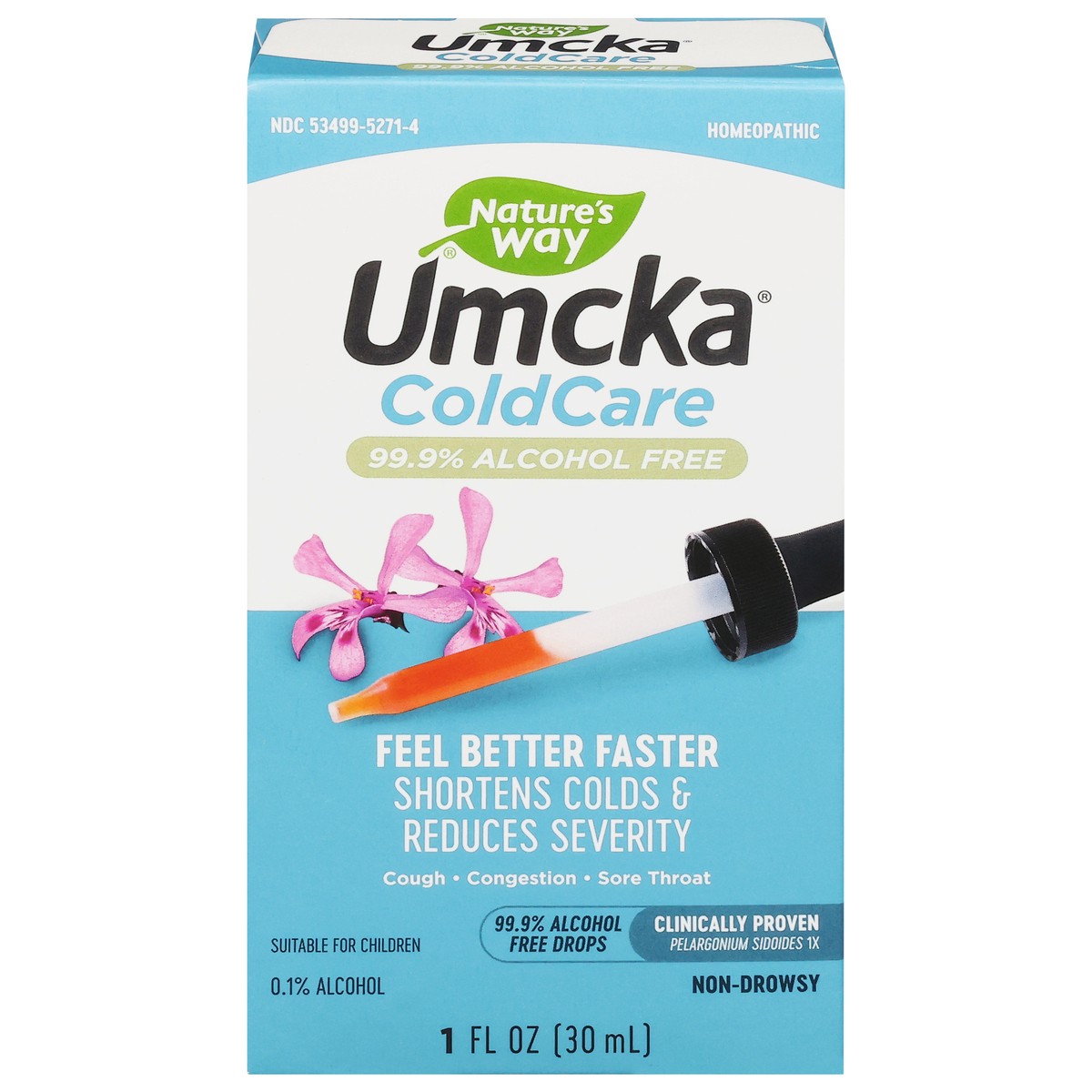 slide 1 of 6, Nature's Way Umcka ColdCare 1 fl oz, 1 fl oz