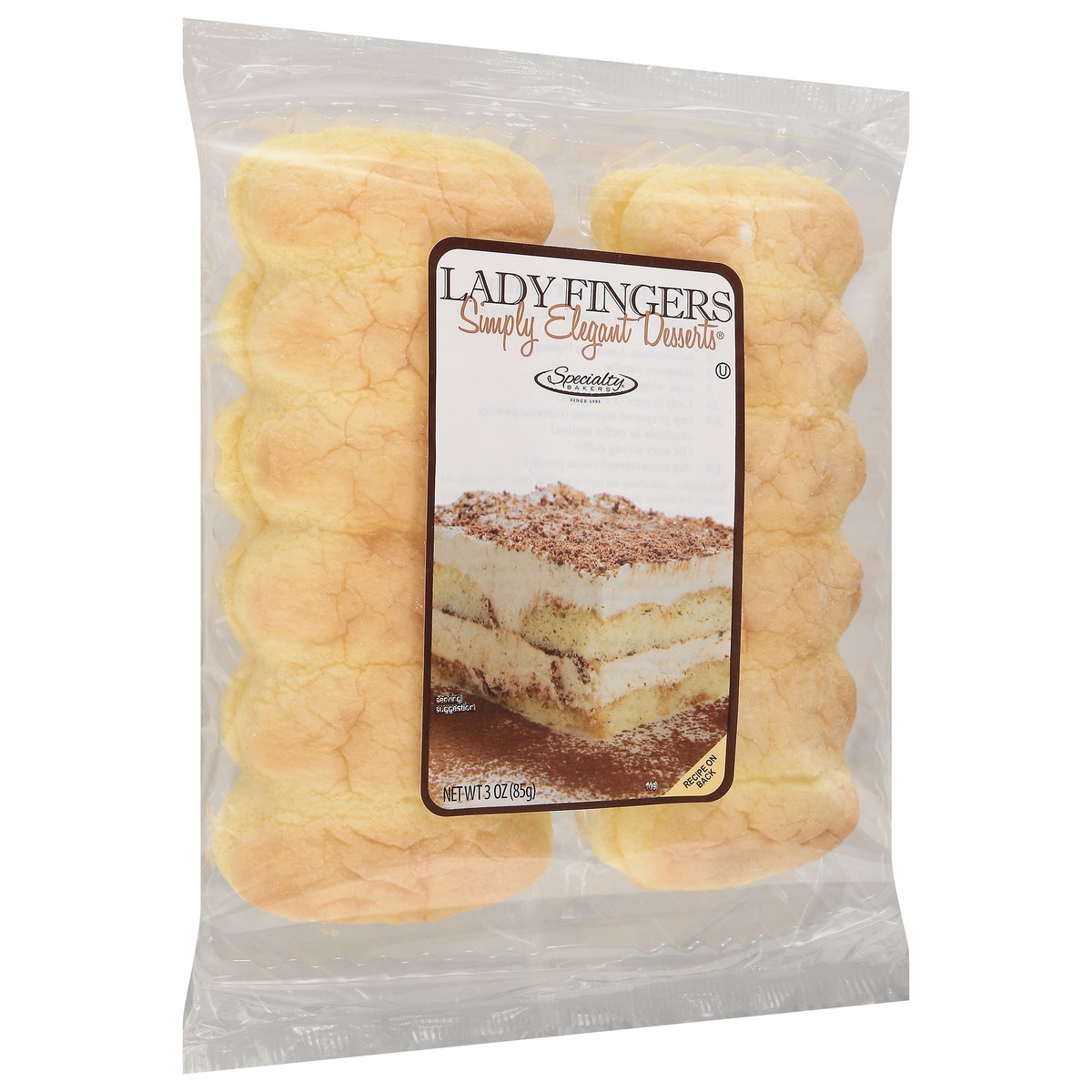 slide 11 of 14, Specialty Bakers Simply Elegant Lady Fingers Desserts 3 oz, 3 oz