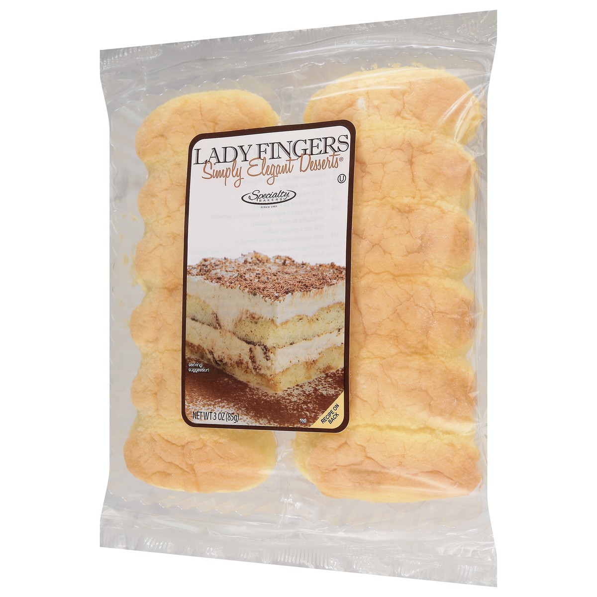 slide 14 of 14, Specialty Bakers Simply Elegant Lady Fingers Desserts 3 oz, 3 oz