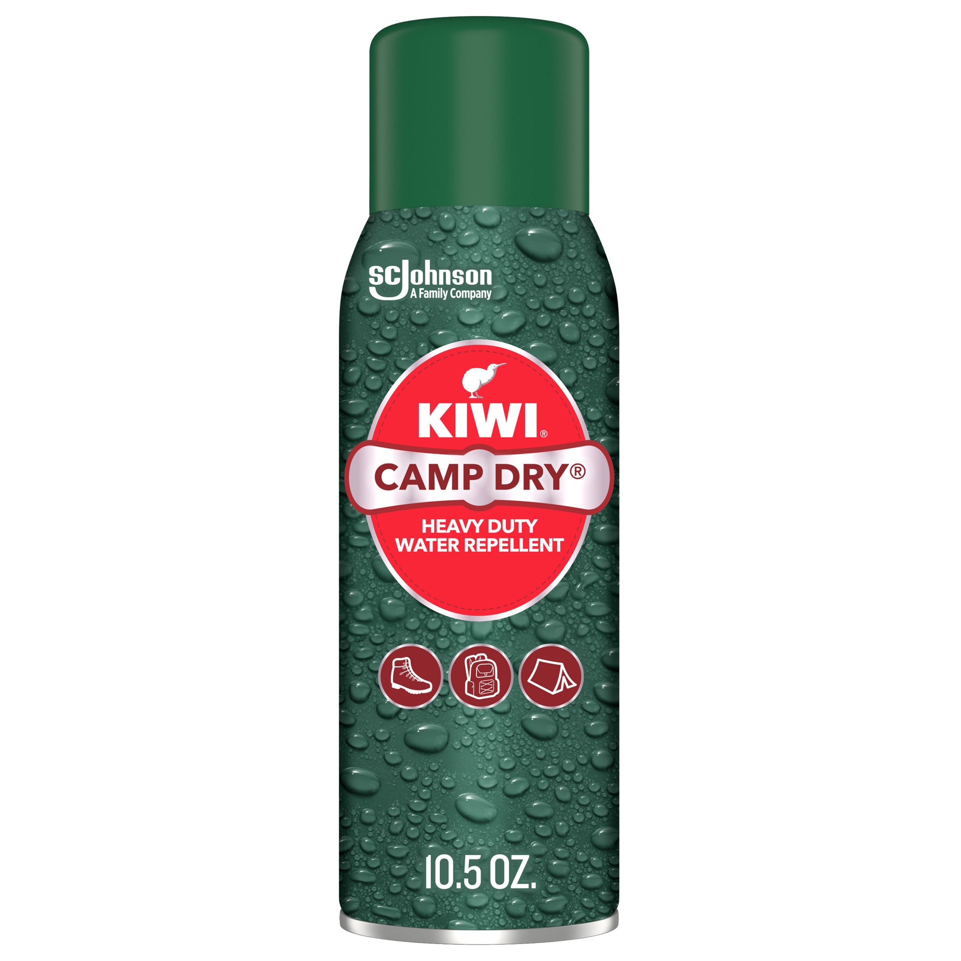 slide 4 of 5, KIWI Camp Dry Heavy Duty Water Repellent, 10.5 oz