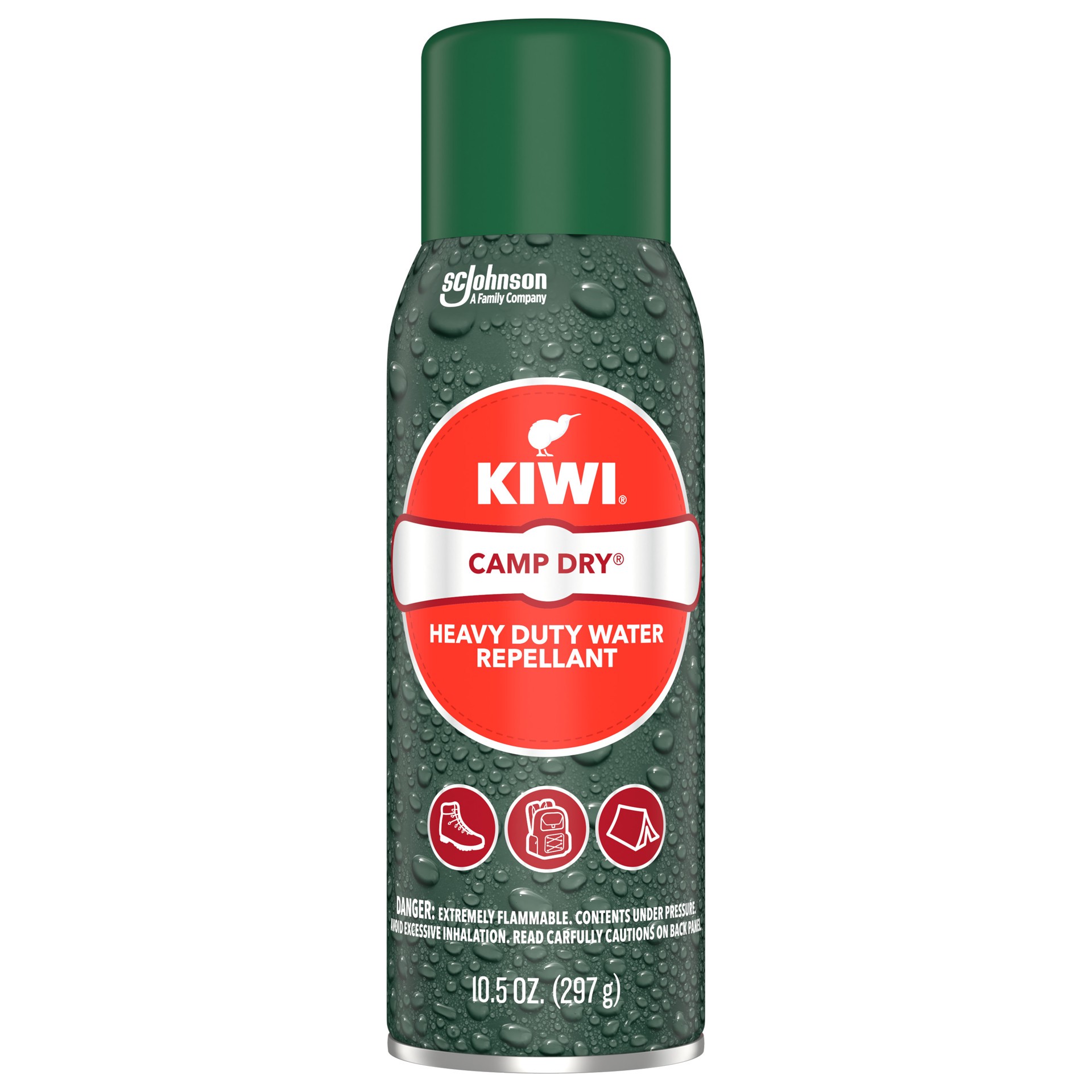 slide 1 of 5, KIWI Camp Dry Heavy Duty Water Repellent, 10.5 oz