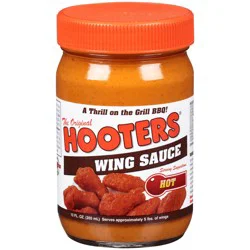 Hooter's Wing Sauce Hot - 12 oz