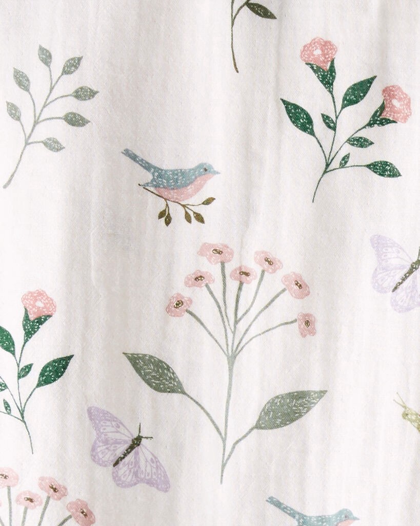 slide 2 of 4, Carter's Just One You Little Planet Muslin Swaddle - Floral - 2pk, 2 ct