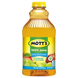 Mott's 100% Apple White Grape Juice - 64 fl oz
