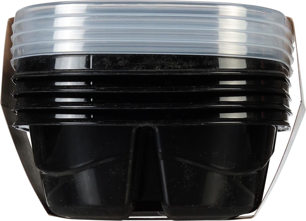 slide 2 of 11, Rubbermaid Take Alongs 4.7 Cup Black Meal Prep 4 ea, 4 ct