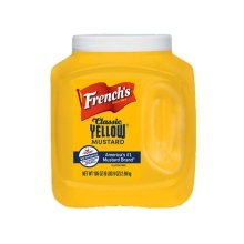 slide 1 of 1, French's Yellow Mustard, 105 fl oz