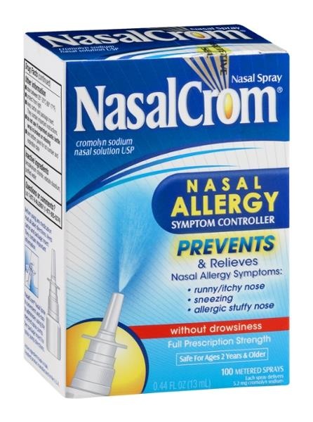 slide 1 of 1, NasalCrom Nasal Allergy Symptom Controller Spray, .44 fl oz