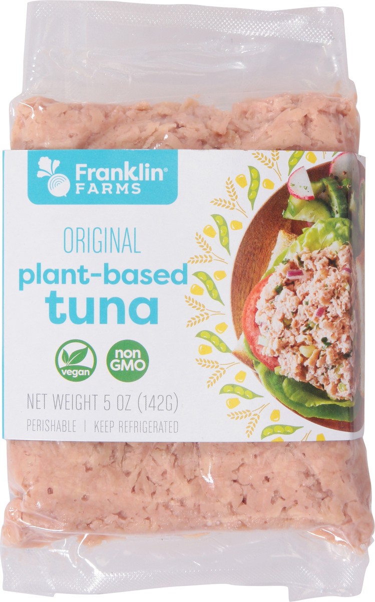 slide 7 of 9, Franklin Farms Plant-Based Original Tuna 5 oz, 5 oz