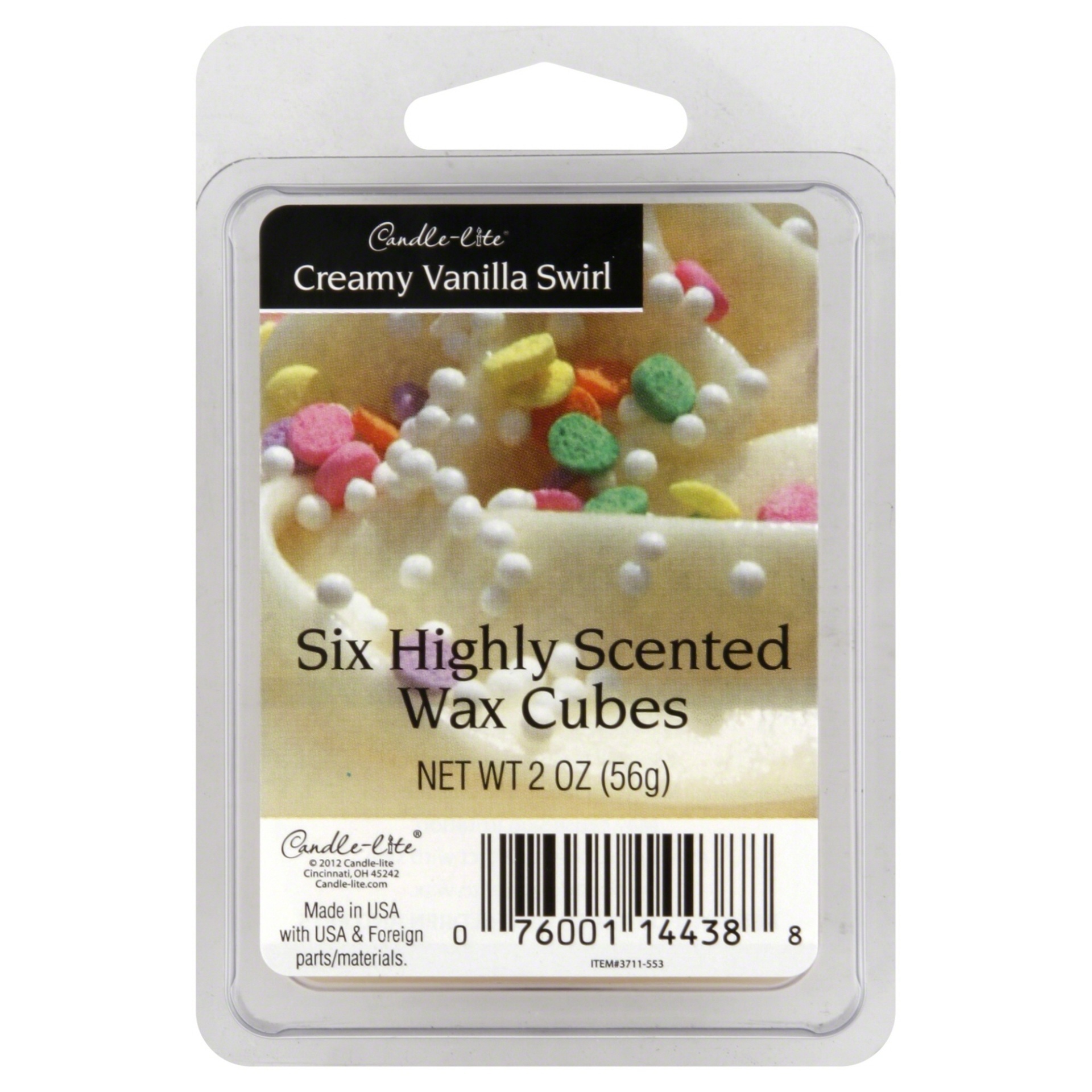 slide 1 of 1, Candle-Lite Wax Cubes 6 ea, 6 ct