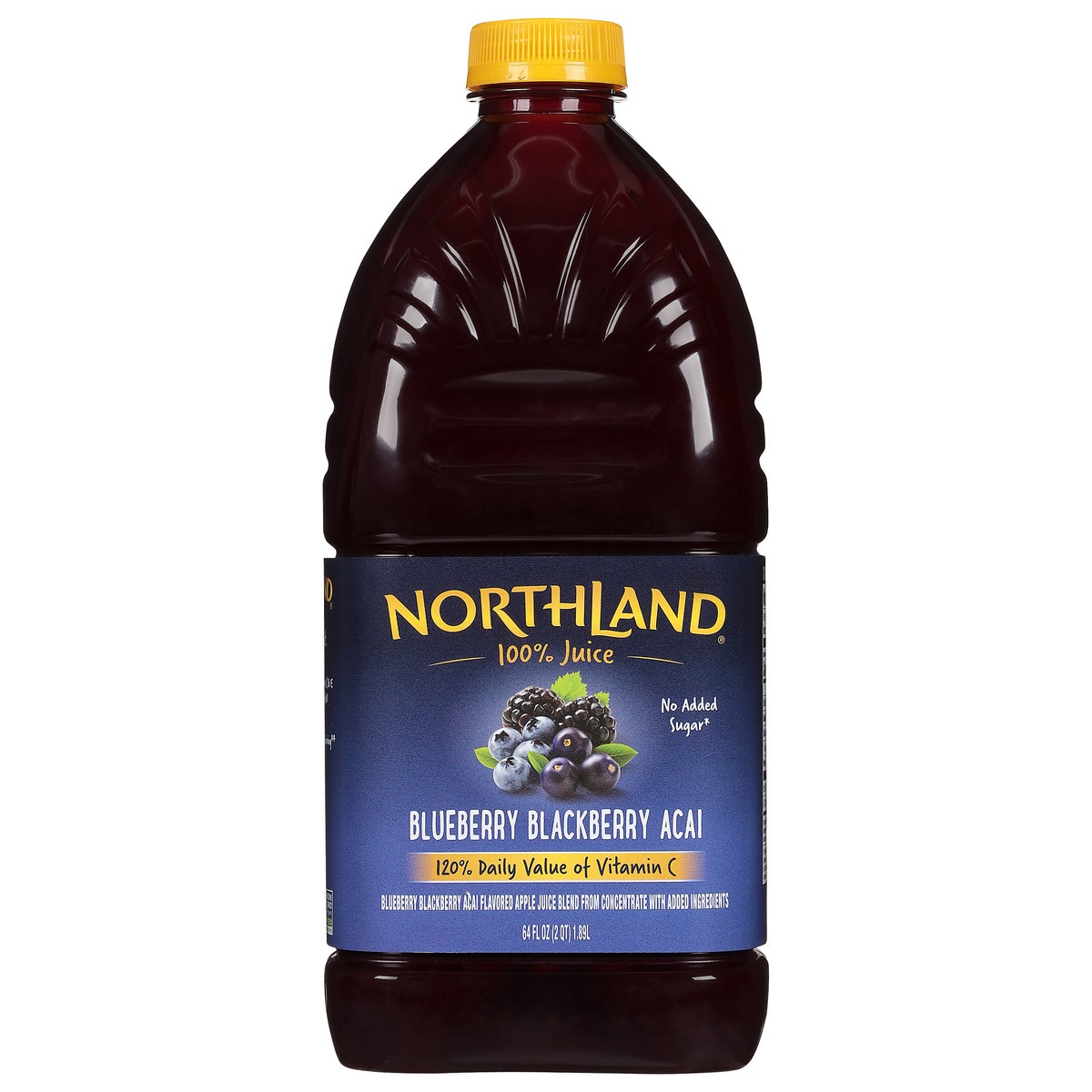 slide 1 of 10, Northland Blbry Blckbry Acai 100% Juice - 64 oz, 64 oz