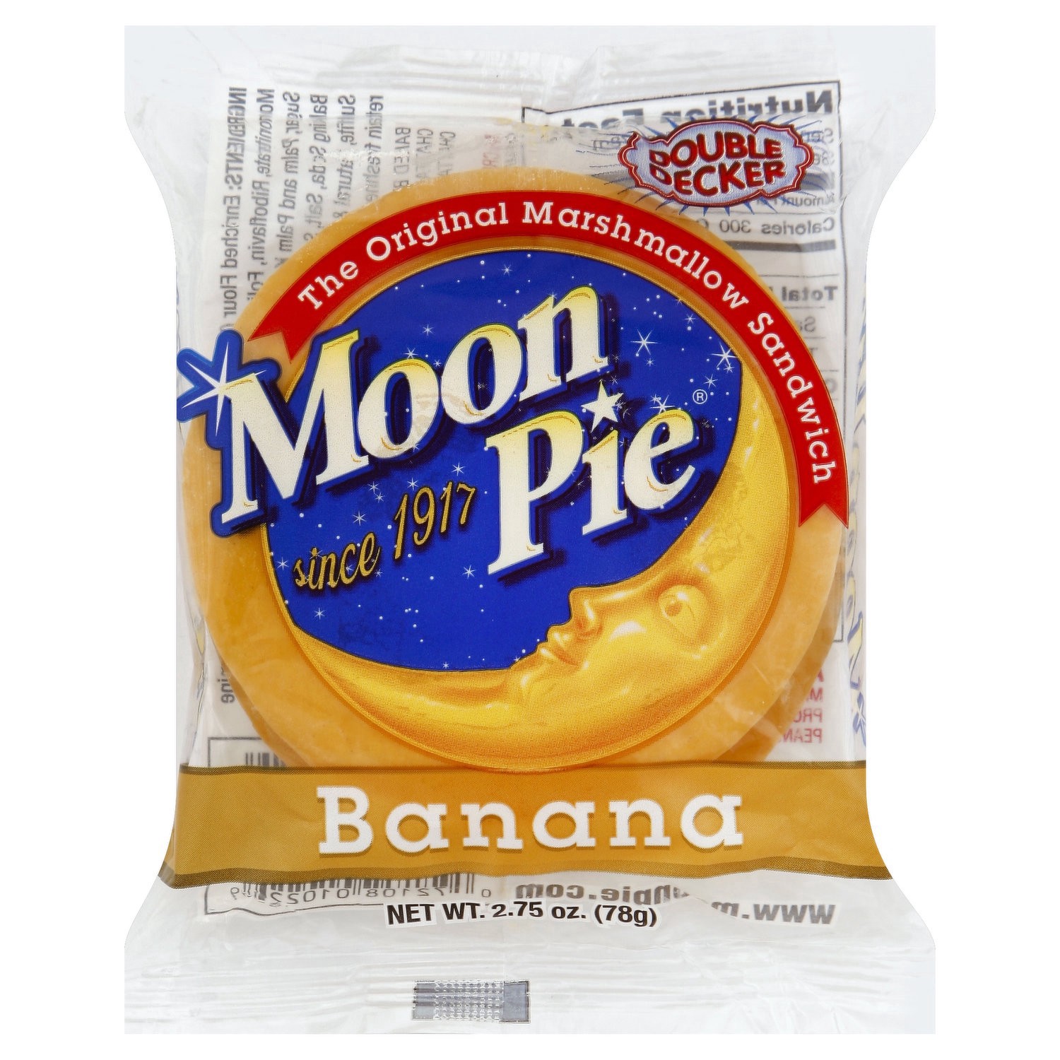 slide 1 of 1, Moon Pie Banana Double Decker, 2.75 oz