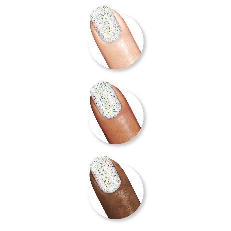 slide 5 of 5, Sally Hansen - Hard As Nails Xtreme Wear- Disco Ball- .4 fl oz, 11.80 mL