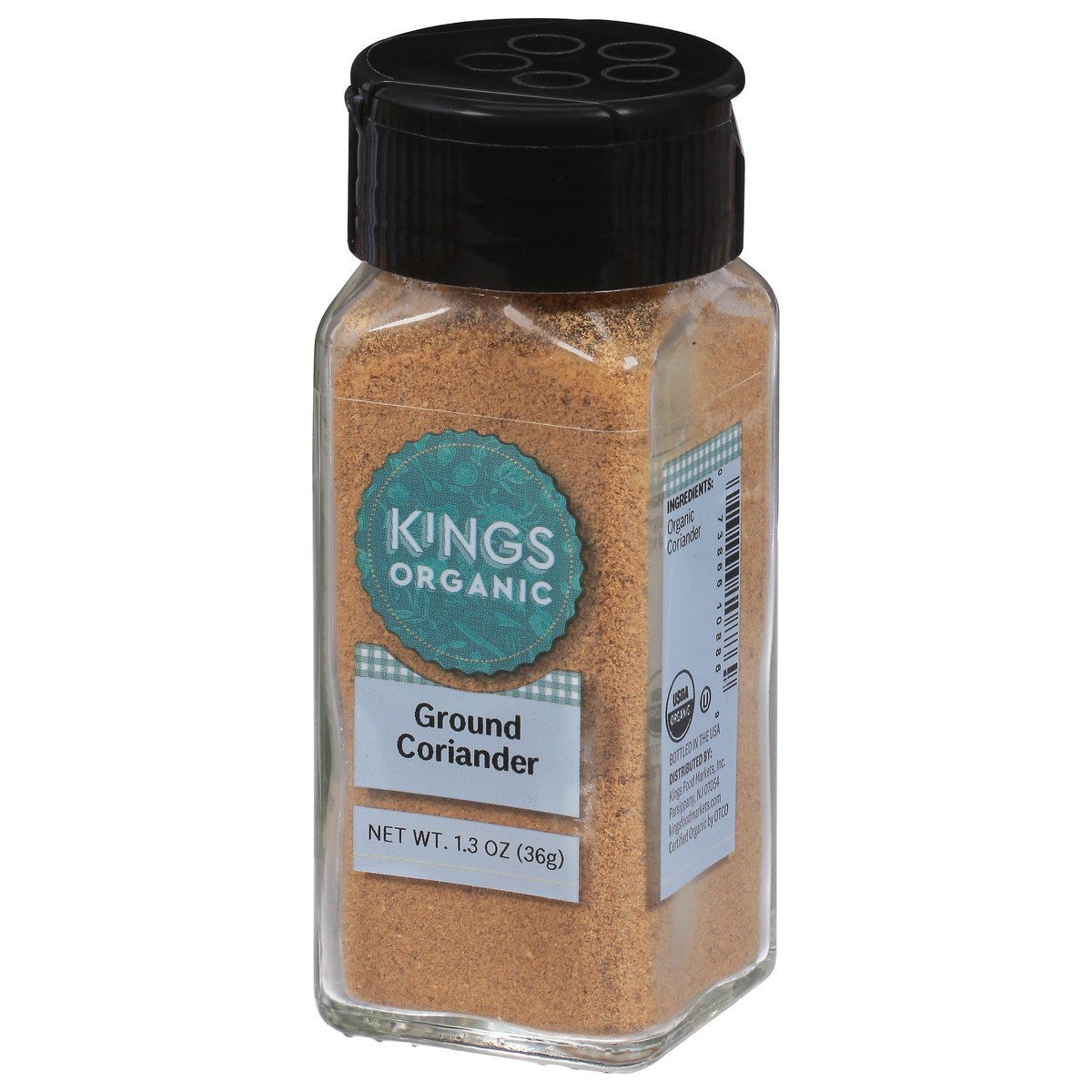 slide 9 of 12, Kings Organic Ground Coriander 1.3 oz, 1.3 oz
