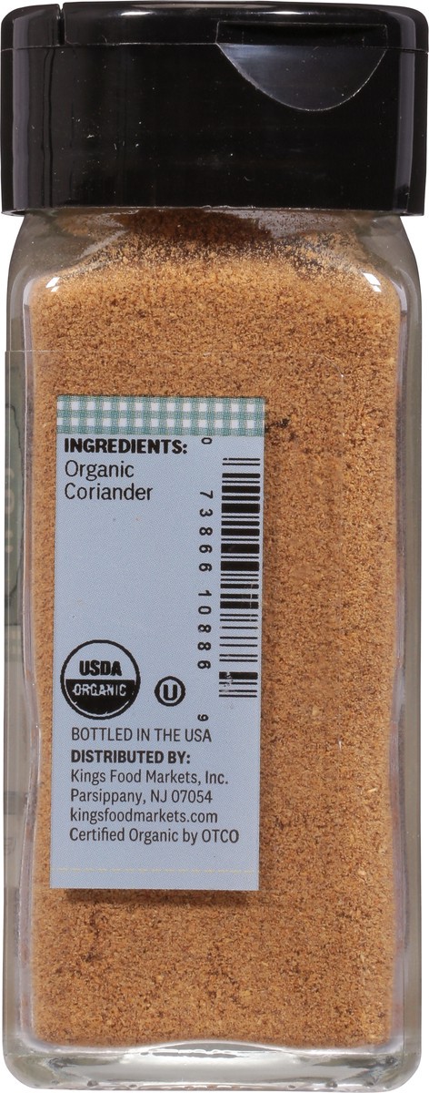 slide 6 of 12, Kings Organic Ground Coriander 1.3 oz, 1.3 oz