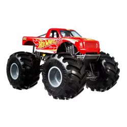 Mattel Hot Wheels Monster Trucks Red Racing 3 Vehicle