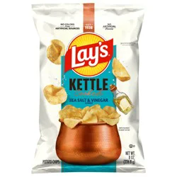 Lay's Kettle Cooked Sea Salt & Vinegar Potato Chips