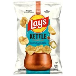 Lay's Kettle Cooked Sea Salt & Vinegar Potato Chips