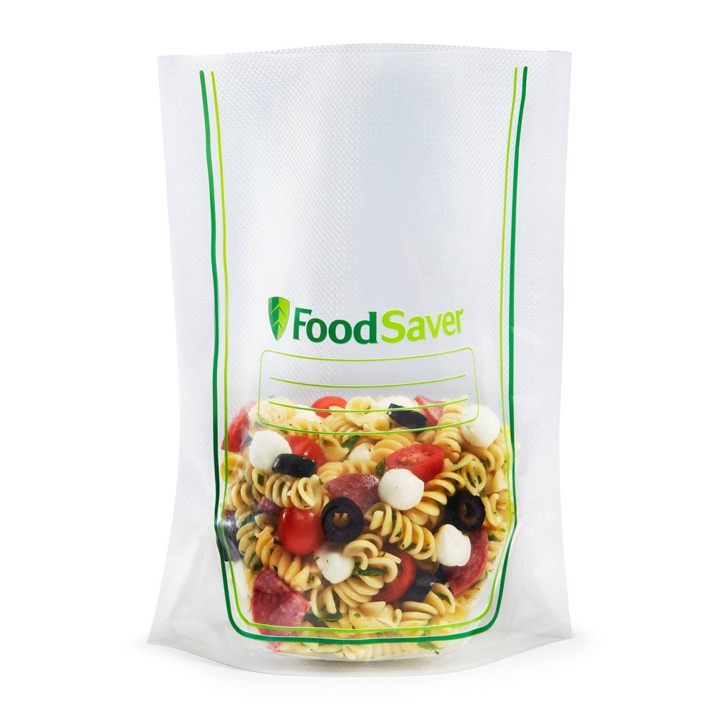 slide 3 of 6, FoodSaver Easy Fill Vacuum Sealer Bags Quart, 16 ct