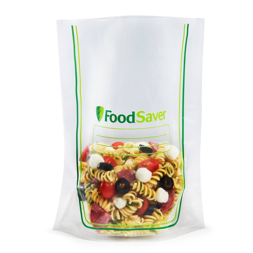 slide 2 of 6, FoodSaver Easy Fill Vacuum Sealer Bags Quart, 16 ct