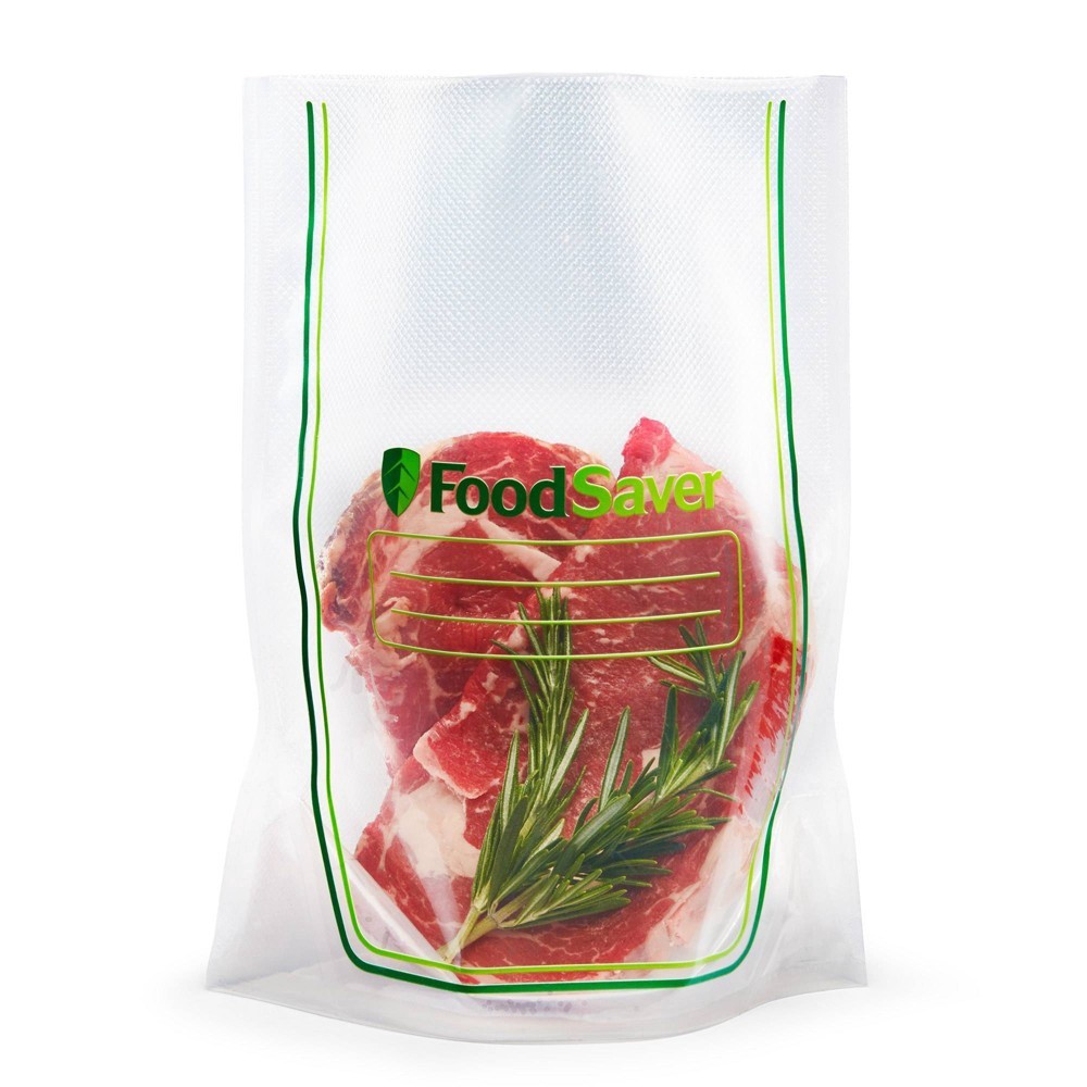 slide 2 of 6, FoodSaver Easy Fill Vacuum Sealer Bags Quart, 16 ct