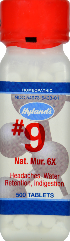 slide 1 of 1, Hyland's No. 9 Nat. Mur. 6X, Tablets, 500 ct