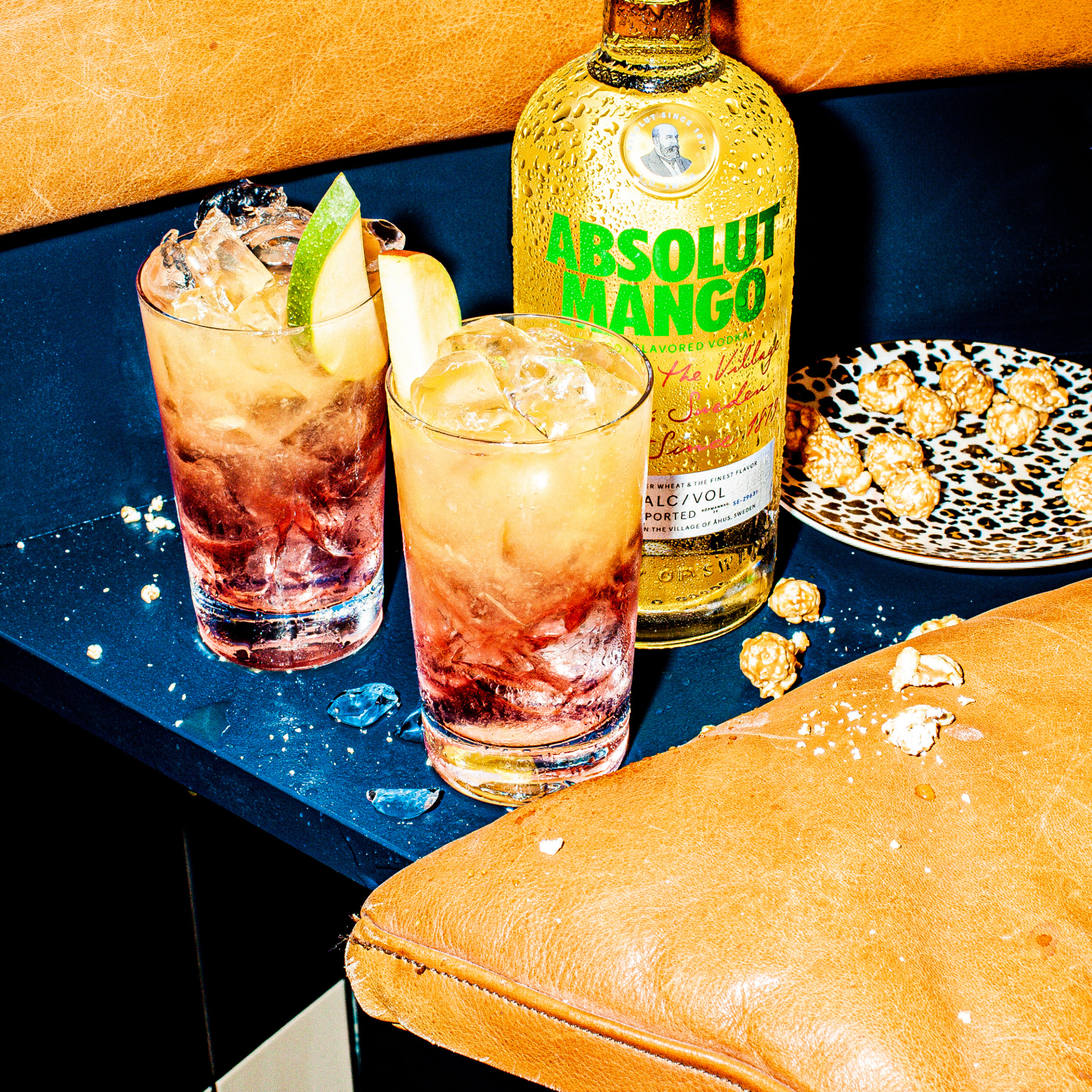 slide 4 of 8, Absolut Mango Flavored Vodka, 1 L Bottle, 38% ABV, 1 liter