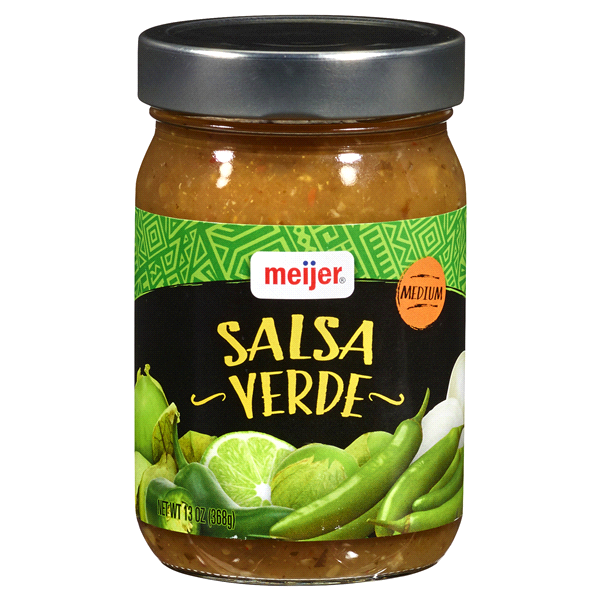 slide 1 of 1, Meijer Salsa Verde Medium, 13 oz