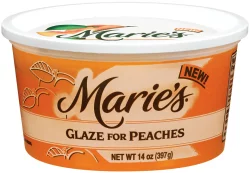 Marie's Peach Glaze